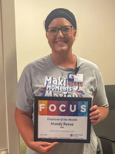 Reese named July Employee of the Month at UnityPoint — TRMC